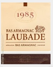 Bas Armagnac Millesimè 1985 - Chateau De Laubade