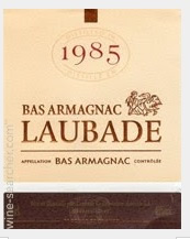 Bas Armagnac Millesimè 1985 Cassetta legno - Chateau De Laubade