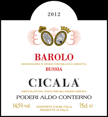 Cicala Barolo Bussia DOCG 2019 - Poderi Aldo Conterno