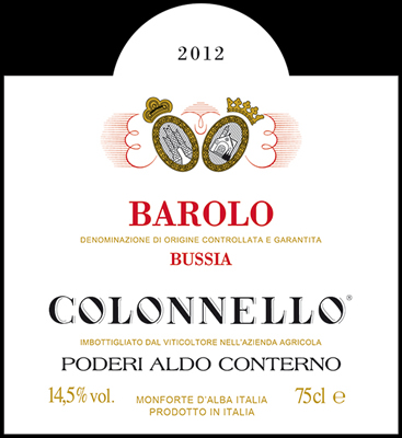 Colonnello Barolo Bussia DOCG 2019 - Poderi Aldo Conterno