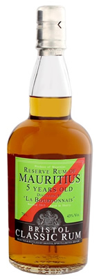 Reserve Rum Mauritius 5 Years Old Sherry Finish 43°  Distilleria La Bourdonnais - Bristol Spirits