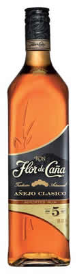 Rum Añejo Clasico 5 years old - Flor de Caña 0,7 Lt