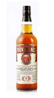 Speyside Whisky Miltonduff  8 anni 46° 0.7Lt - Douglas McGibbon Provenance