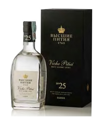 Vodka "Classic N° 25" 40° 0,70 lt. Astucciato - Viche Pitia