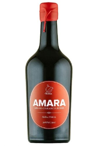 Amaro d'arancia rossa “Amara” - Rossa Sicily