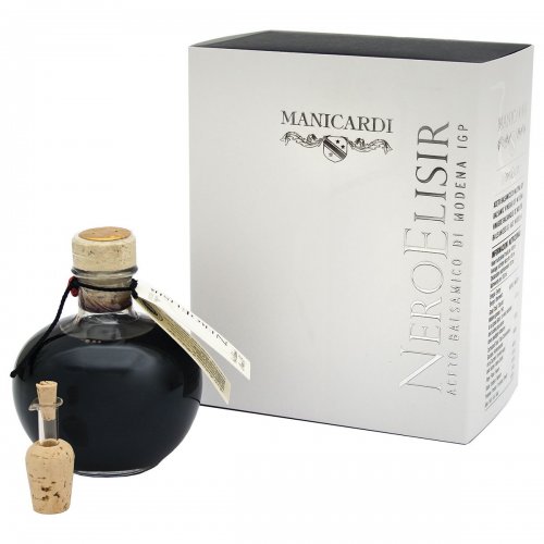 Aceto Balsamico di Modena Nero Elisir 250 ml - Manicardi