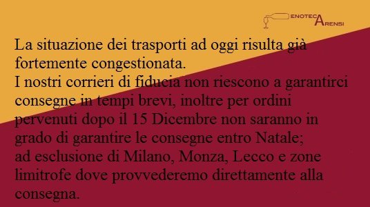 Allert Consegne